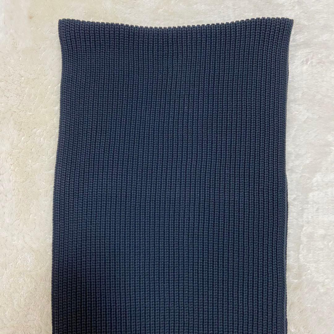 ✨Y-3 adidas ジッパーポケット付き コットン マフラー 黒