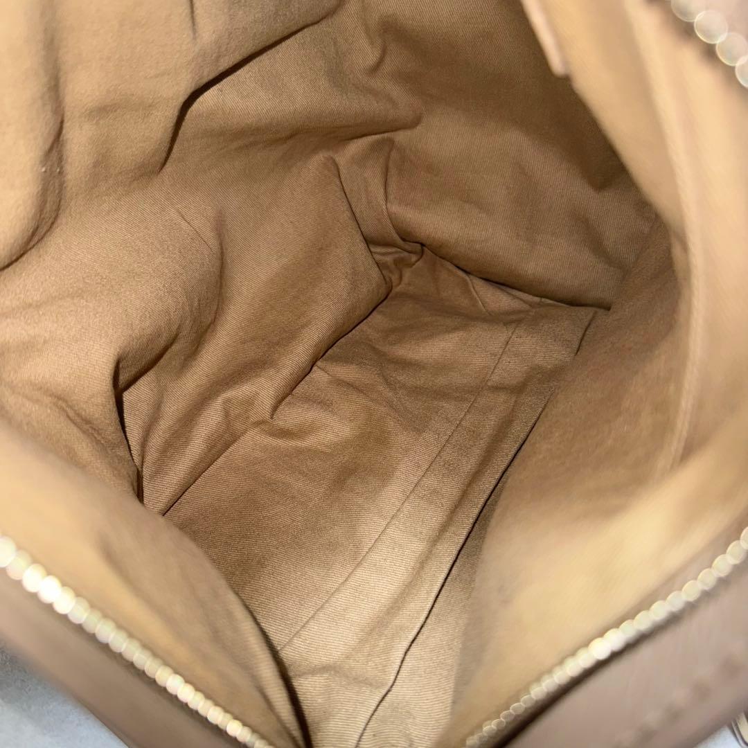 【マザーハウス】美品　ソウ バックパック グレージュ 本革 リュック