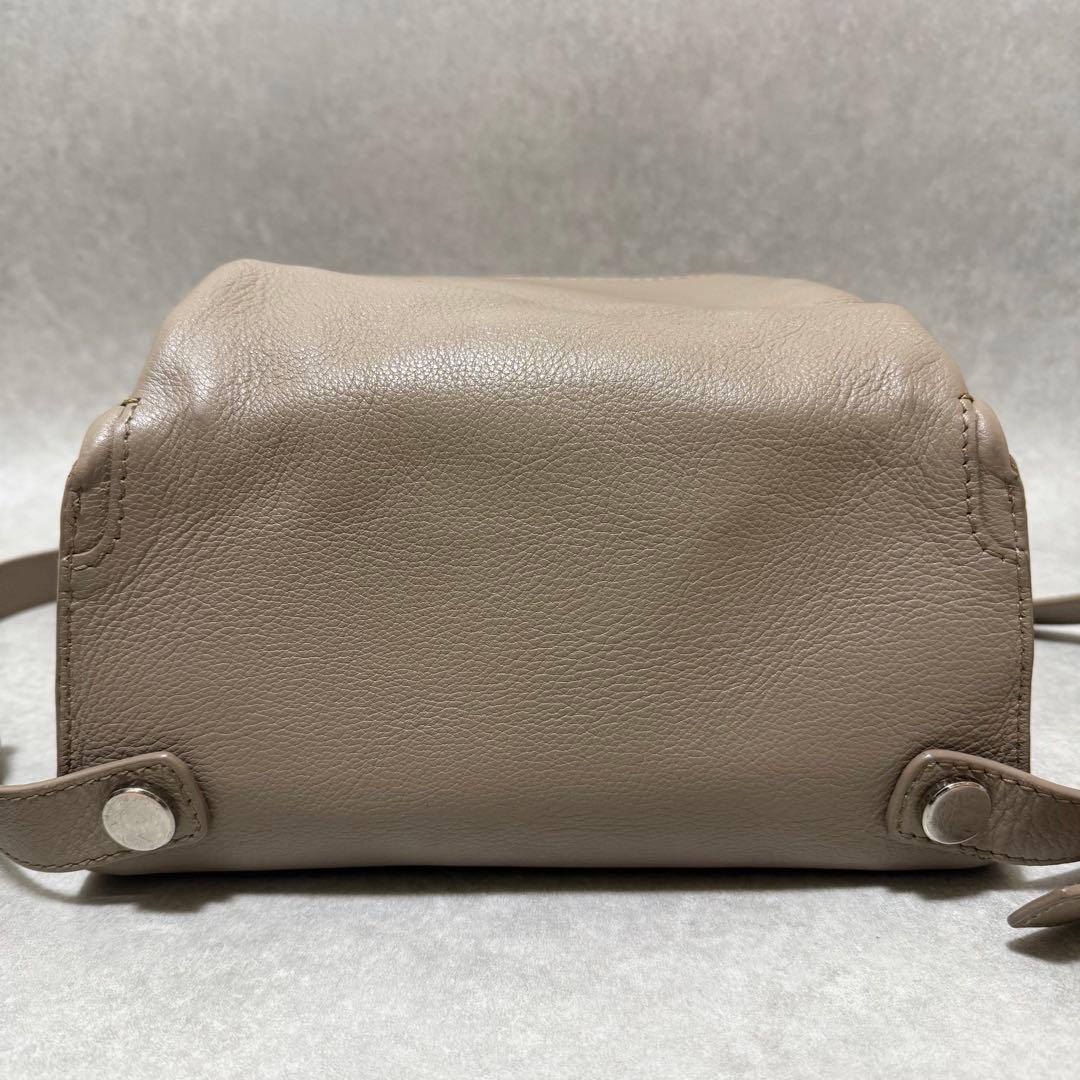 【マザーハウス】美品　ソウ バックパック グレージュ 本革 リュック