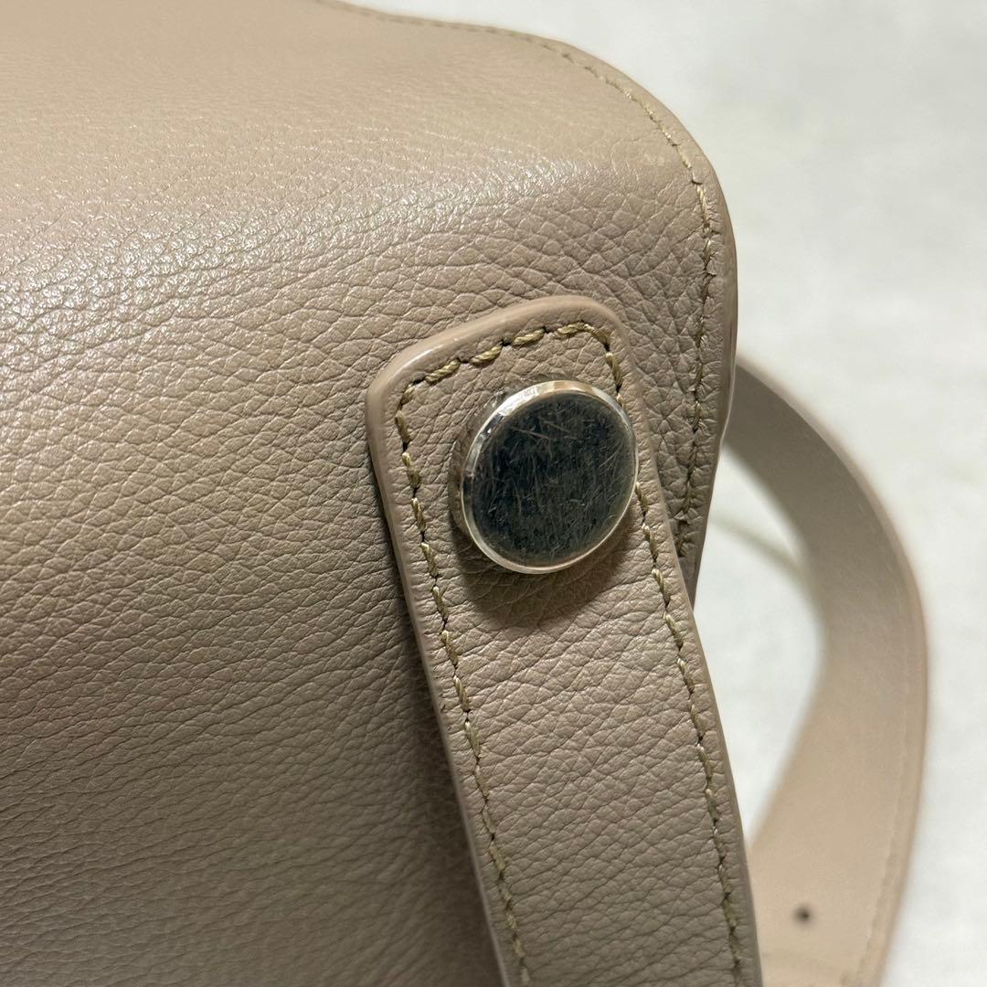 【マザーハウス】美品　ソウ バックパック グレージュ 本革 リュック