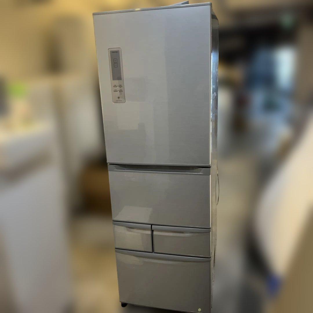 ⭐︎お得/TOSHIBA VEGETA /冷蔵庫 /427L/5ドア/大型自動製氷