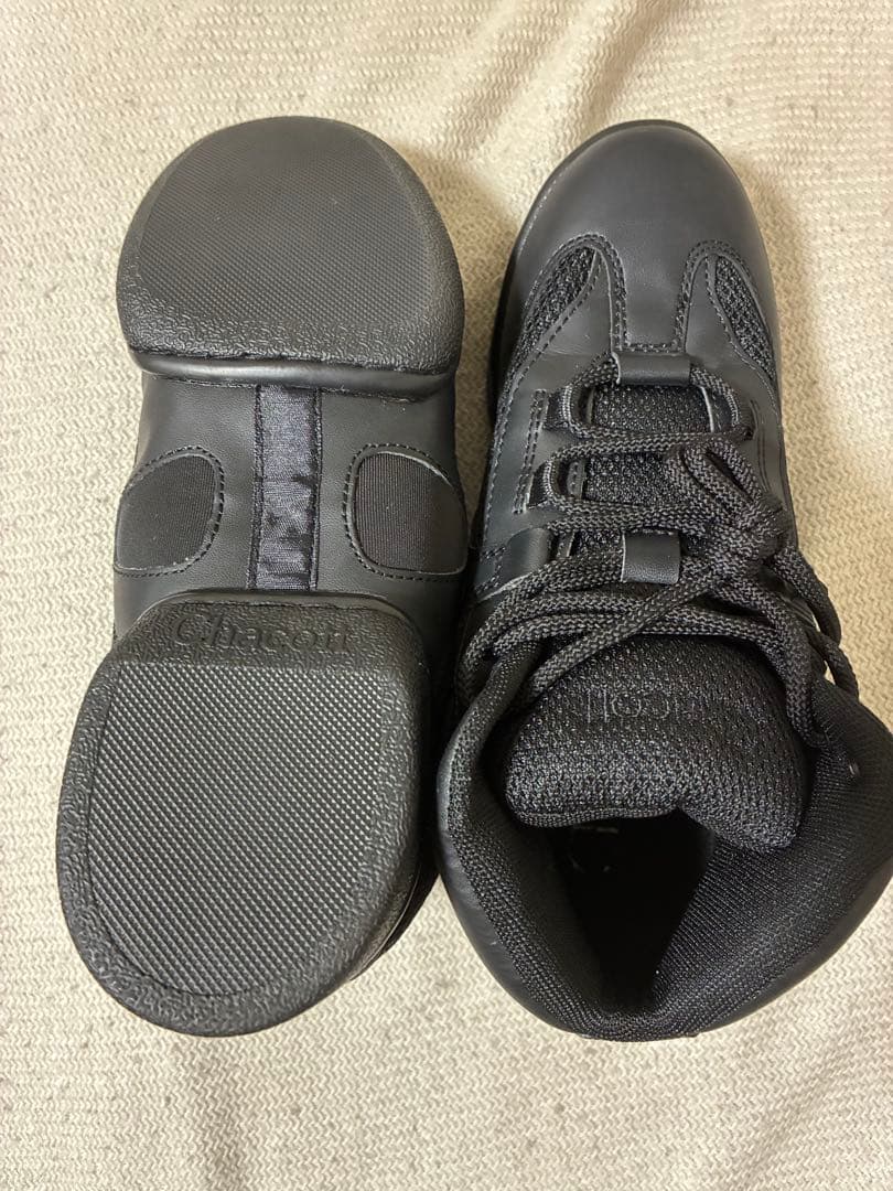 【新品未使用】Chacott ハイカットダンスシューズ 23.5cm(箱無し)