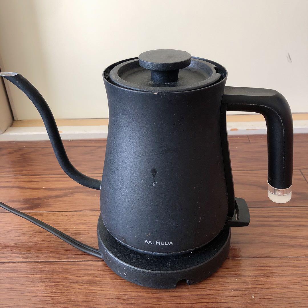 BALMUDA 電気ケトル ブラック 0.6L バリュミューダ K02A - メルカリ