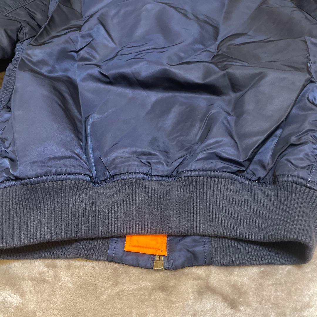 て*ん様 ALPHA INDUSTRIES MA-1フライトジャケット ネイビー