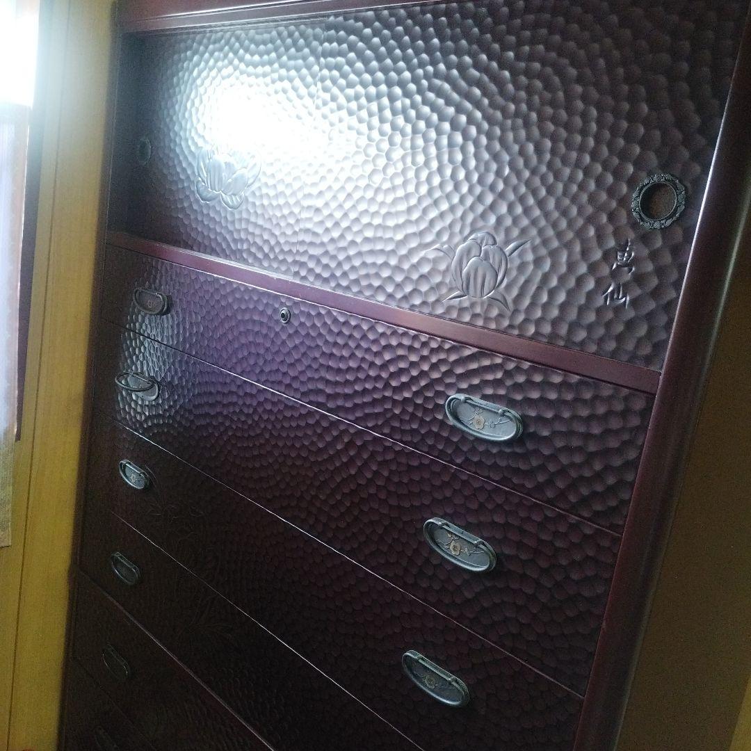 高級品 鎌倉彫のタンス