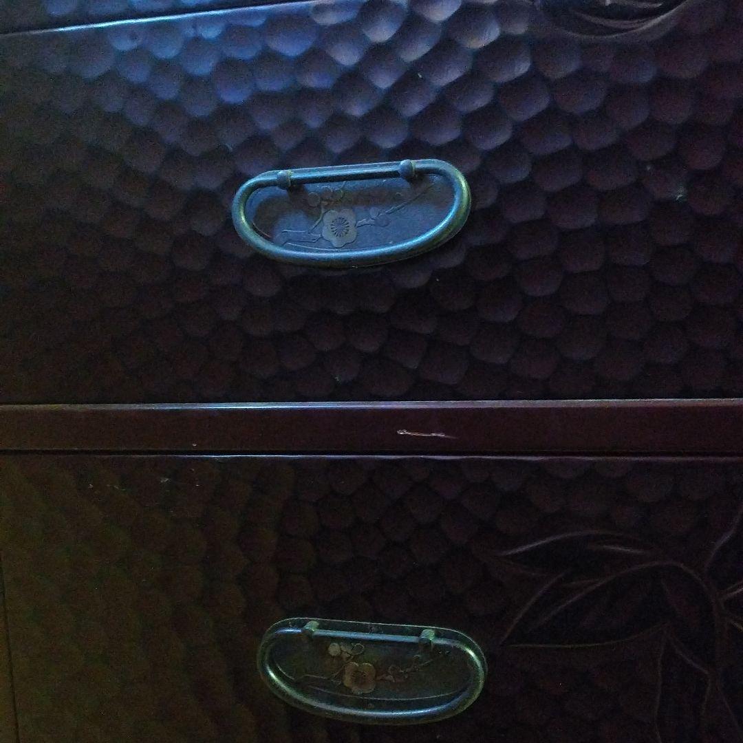 高級品 鎌倉彫のタンス