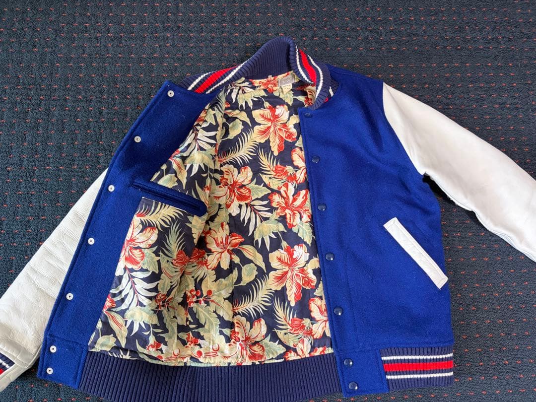 DELUXE スタジャン 極厚手本革アーム デラックス