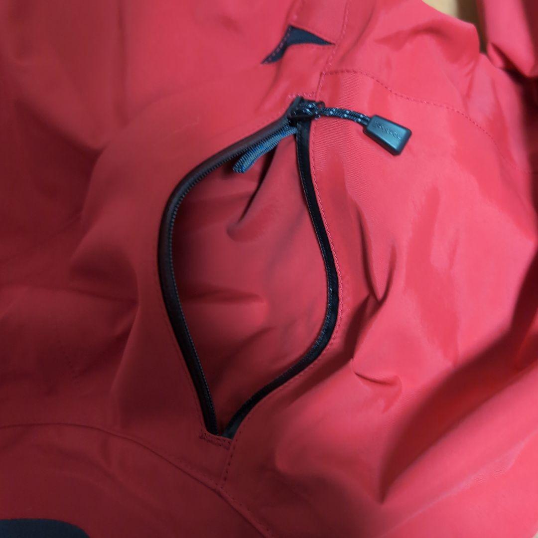 モンベル　スーパードライスーツ 赤・黒 Mサイズ