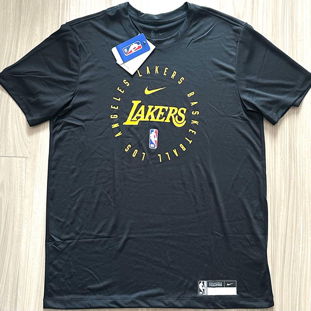 NBA選手支給品 レイカーズ Tシャツ Lサイズ LAKERS - メルカリ