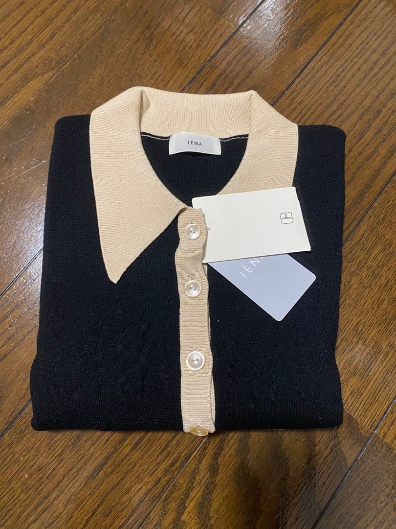 新品タグ付き⭐︎ IENA ポロシャツロングスリーブプルオーバー