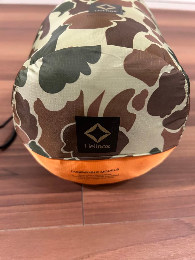 ヘリノックス　Tac.フィールドカバー コットワン用 / ダックカモ/オレンジ