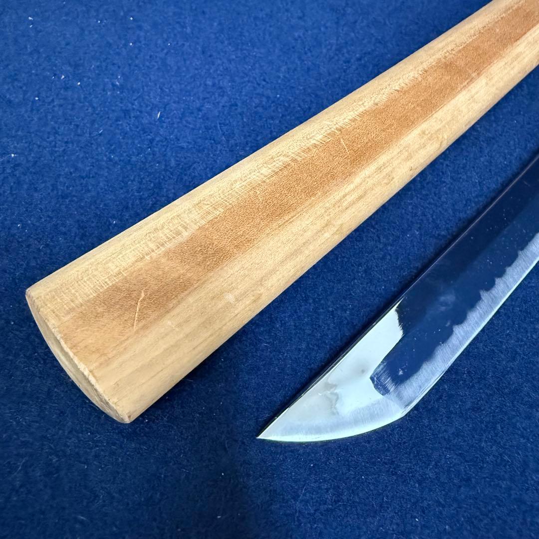 模造刀 模擬刀 太刀 白鞘 全長約100cm刃渡約70cm 重さ約1100g