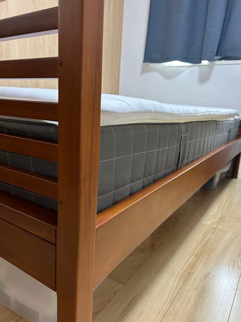 スキャンティークSCANTEAK セミダブルベッドフレーム