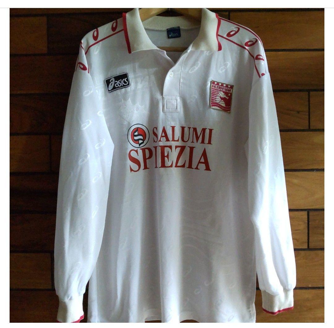 アシックス 90s サレルニターナ サッカー ユニフォーム サイズ XL