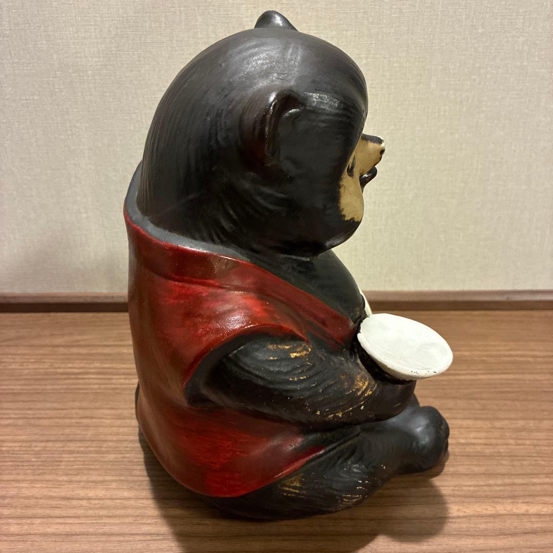 信楽焼 夫婦狸置物