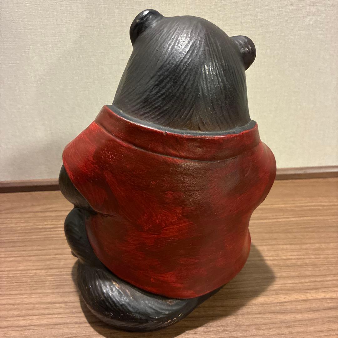 信楽焼 夫婦狸置物