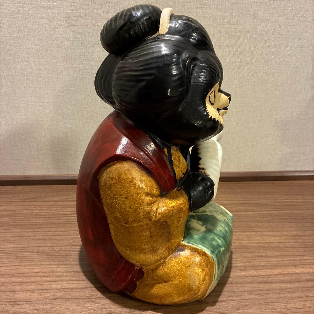 信楽焼 夫婦狸置物