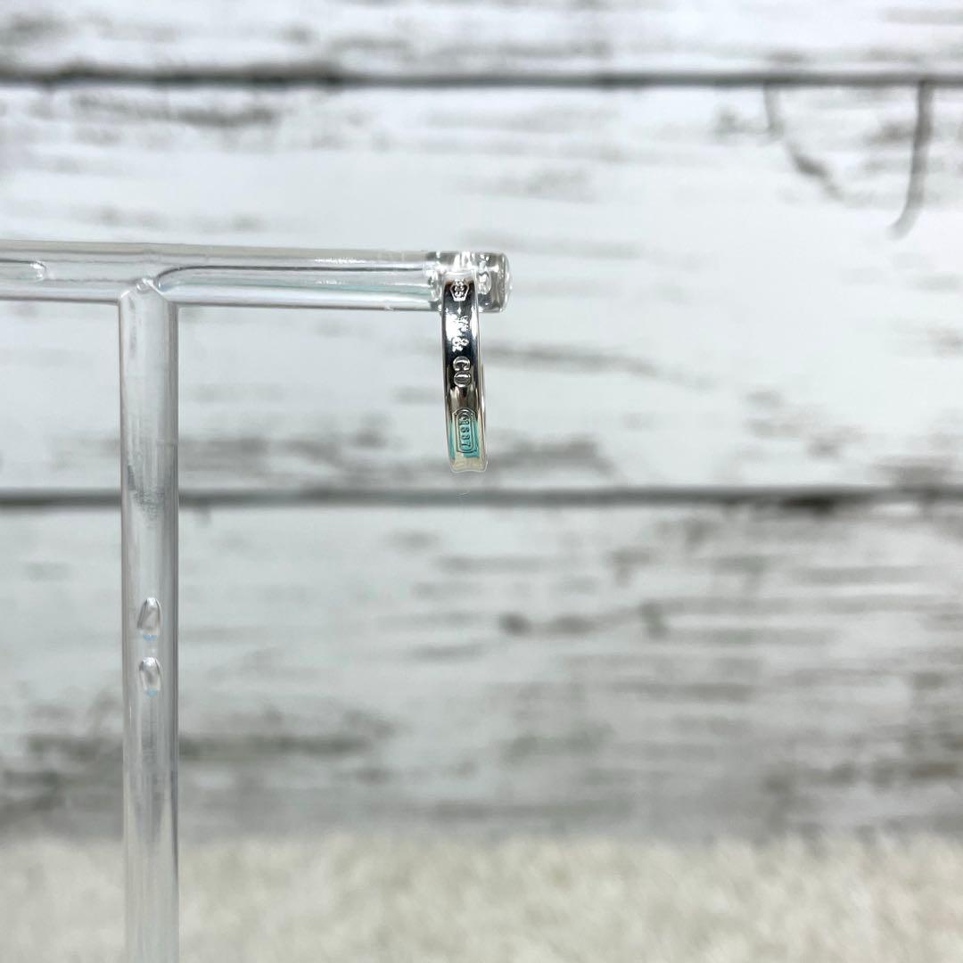 ティファニー　ナローフープピアス片耳　メンズ/レディース　925