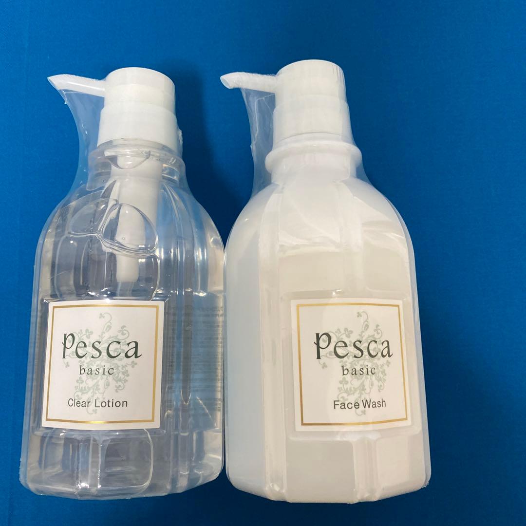 Pesca クリアローション＆フェイスウォッシュ 500ml ペスカ クリア