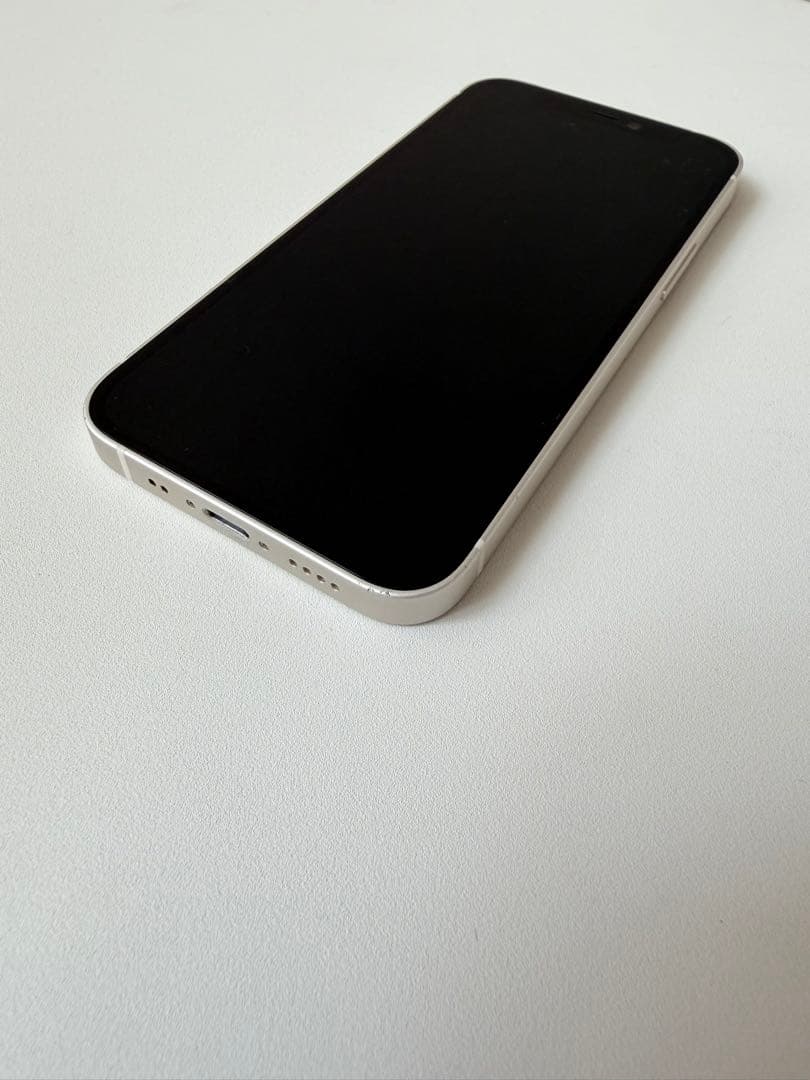 箱付き iPhone12mini 256gb ホワイト カメラ不良