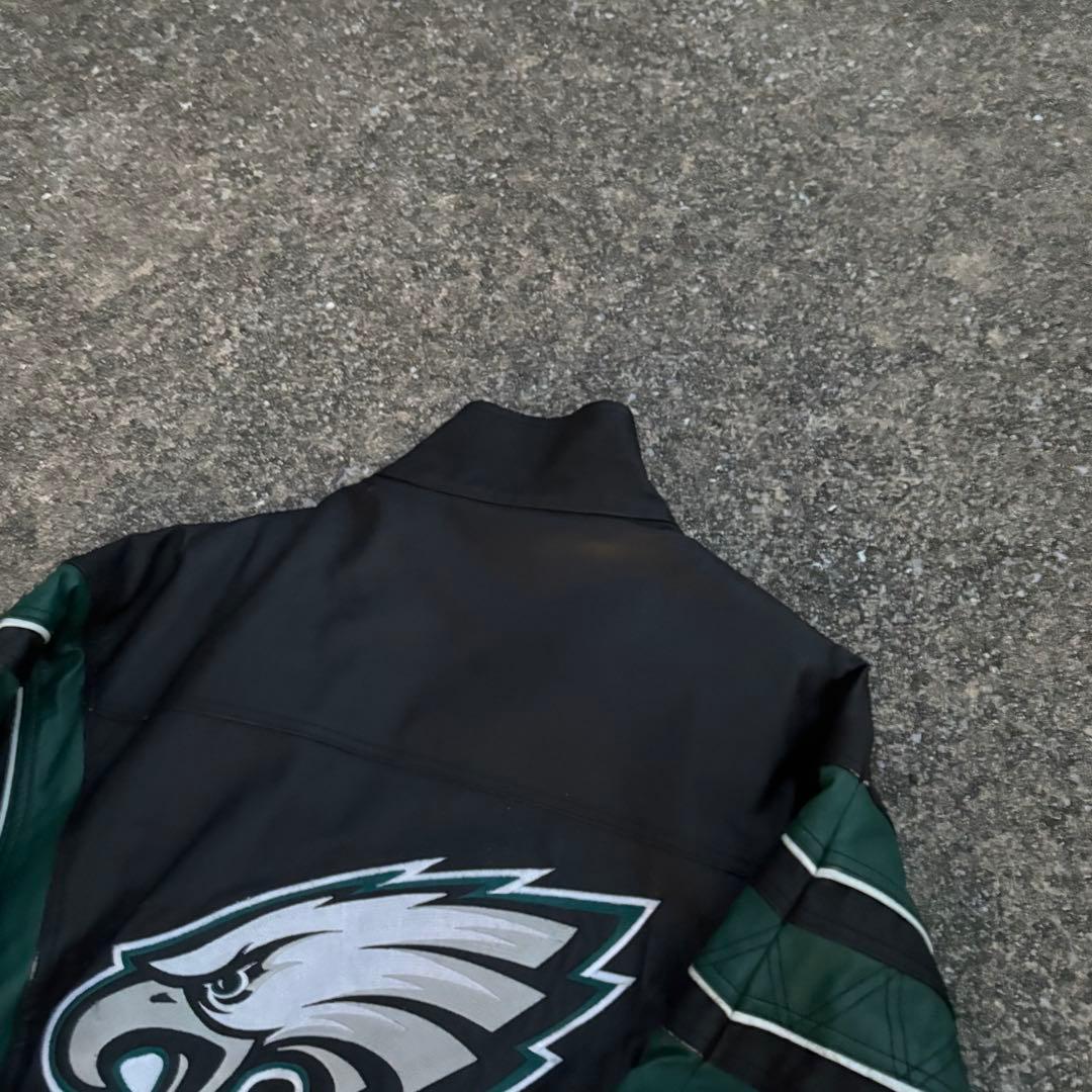 フィラデルフィア・イーグルスNFLオールレザージャケット　激レア　90s