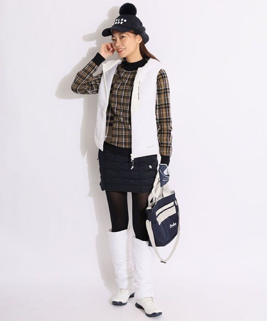 PEARLY GATES 中綿ブルゾン スカート ダウンジャケット セットアップ