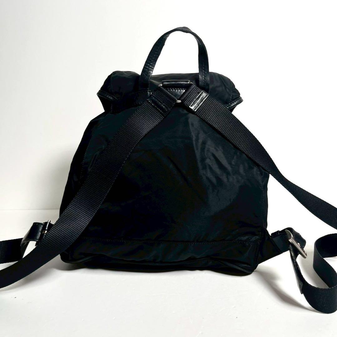 【極美品・Gカード付✨】プラダ リュック 三角ロゴ 巾着 ナイロン BZ0001