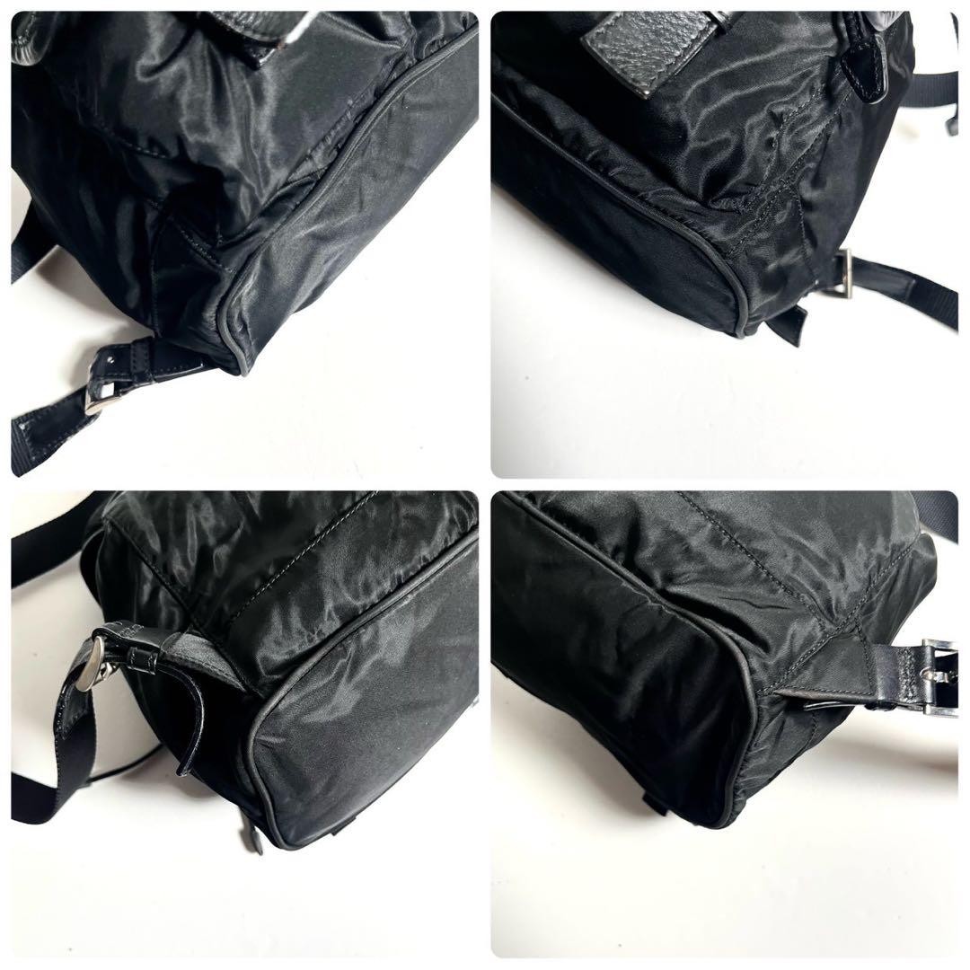 【極美品・Gカード付✨】プラダ リュック 三角ロゴ 巾着 ナイロン BZ0001