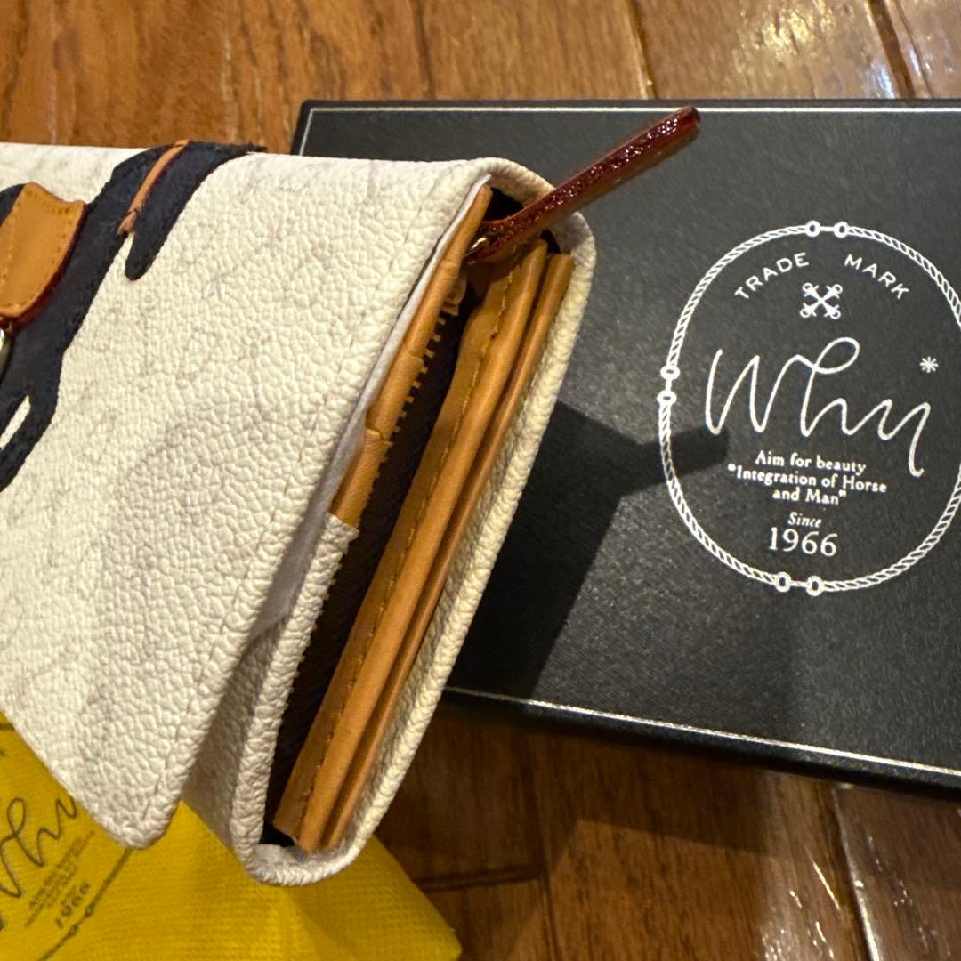 Whim 馬モチーフ 長財布