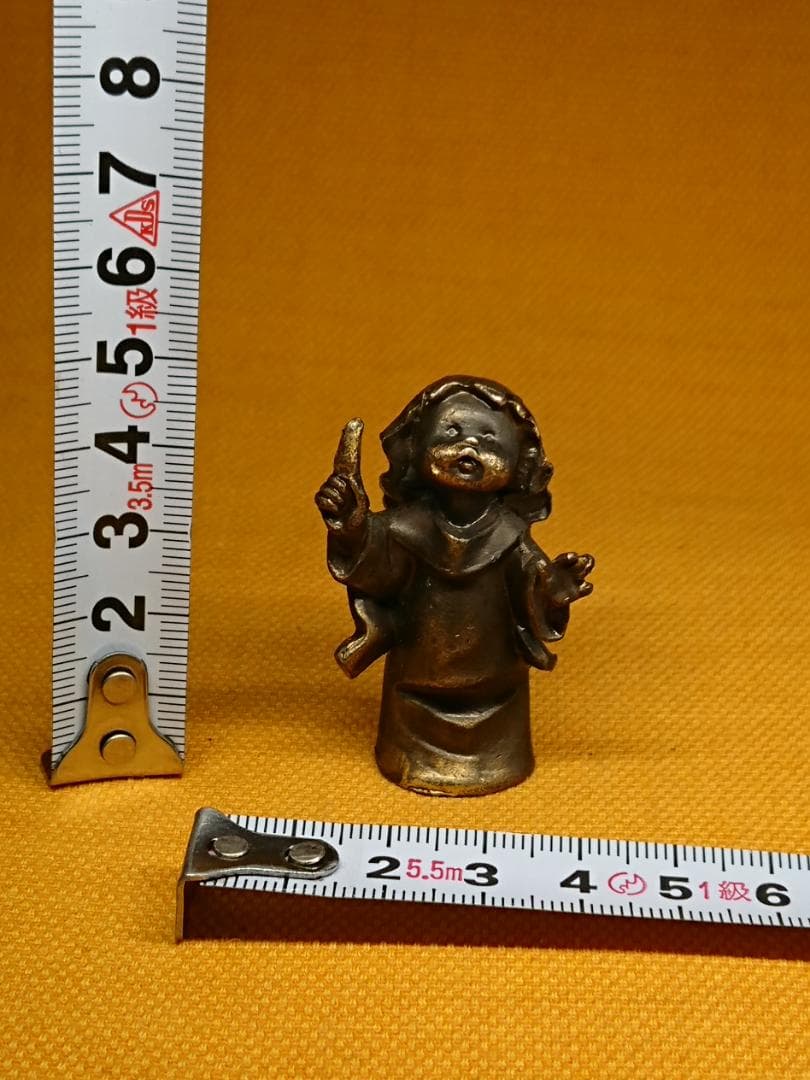 人形 天使 銅製 ヨーロッパ 置物 インテリア 工芸品 美術品 A2528