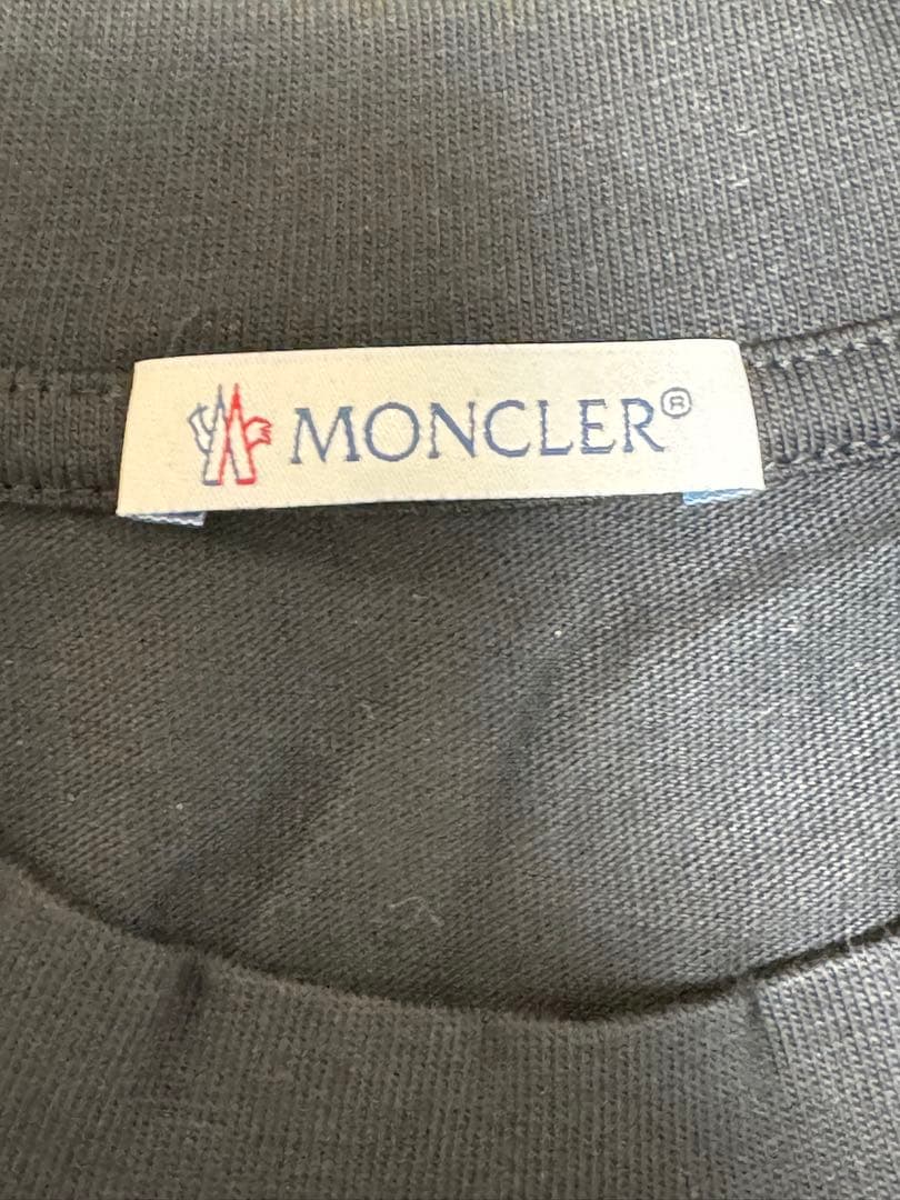 【新品未使用】MONCLER ブラック Tシャツ 1952 設立