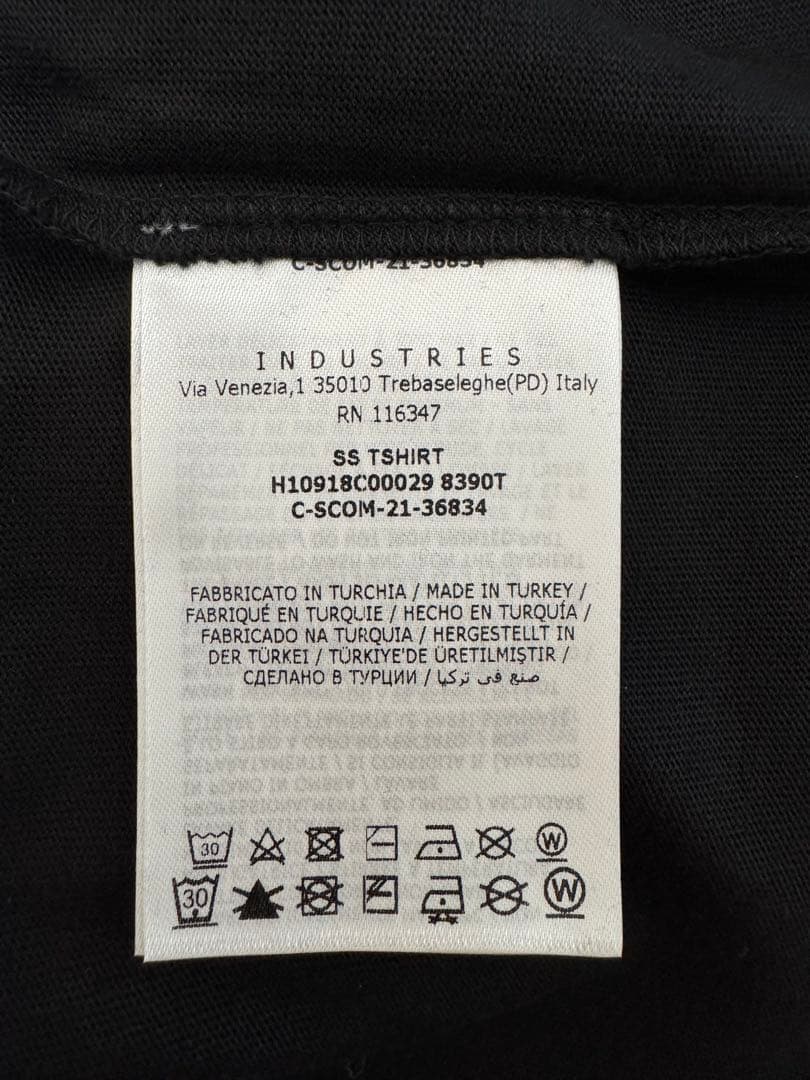 【新品未使用】MONCLER ブラック Tシャツ 1952 設立