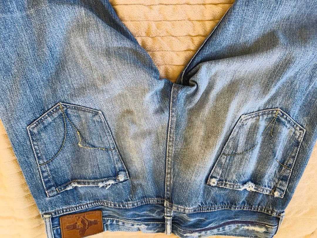 HYSTERIC GLAMOUR ライトブルーデニム 34 - パンツ高 品質