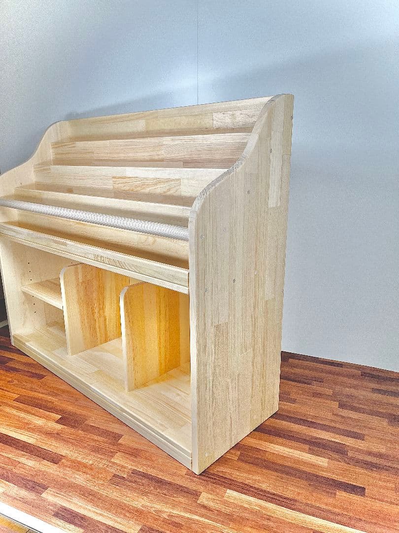 たまご様　絵本棚サイドウェーブ　60日発送