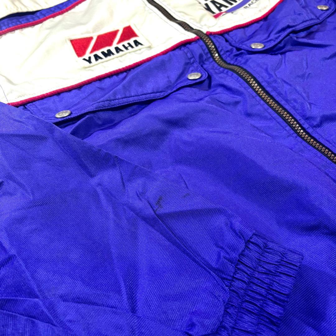 YAMAHA 90s テック系　ヤマハ　レーシングジャケット L 当時物