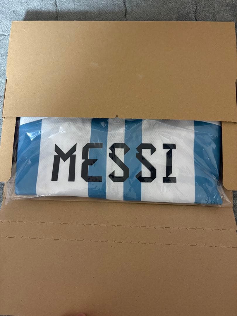 【タグ付き】メッシ 2022 W杯 フルパッチ 2XL