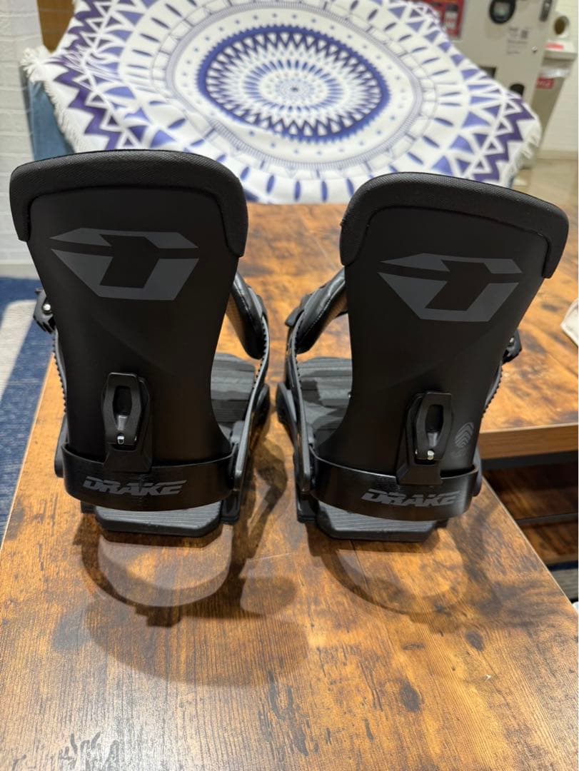 DRAKE スノーボードビンディング RELOAD GT 24-25ブラック