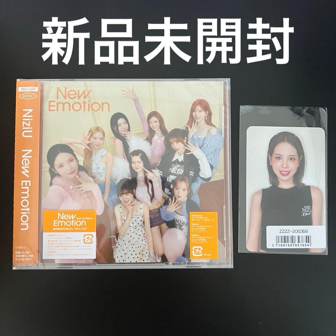 未開封 NiziU New Emotion 通常盤 オンラインラキドロ マコ - メルカリ