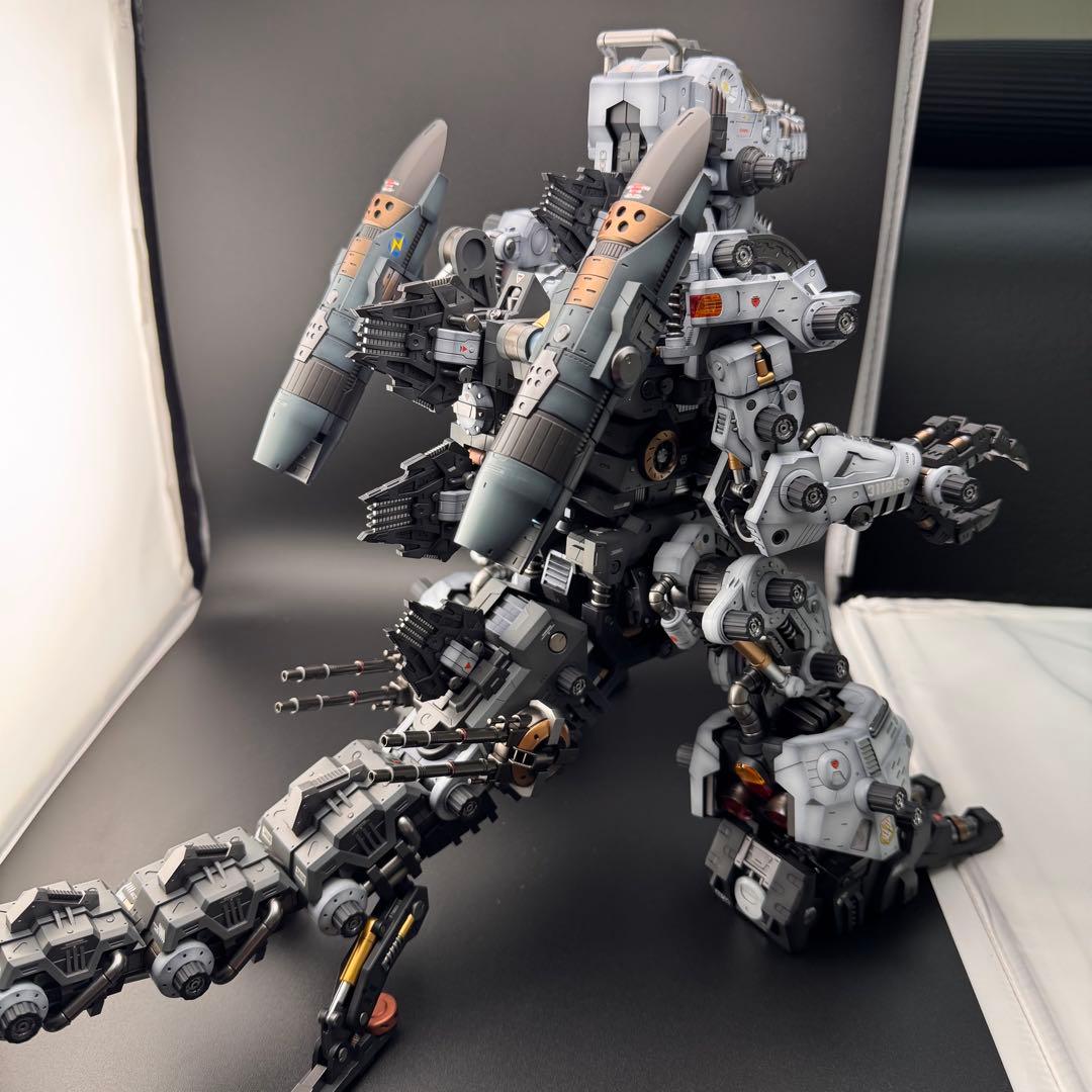 コトブキヤ HMM ゾイド ゴジュラス ゴジュラスキャノンセット 塗装済み