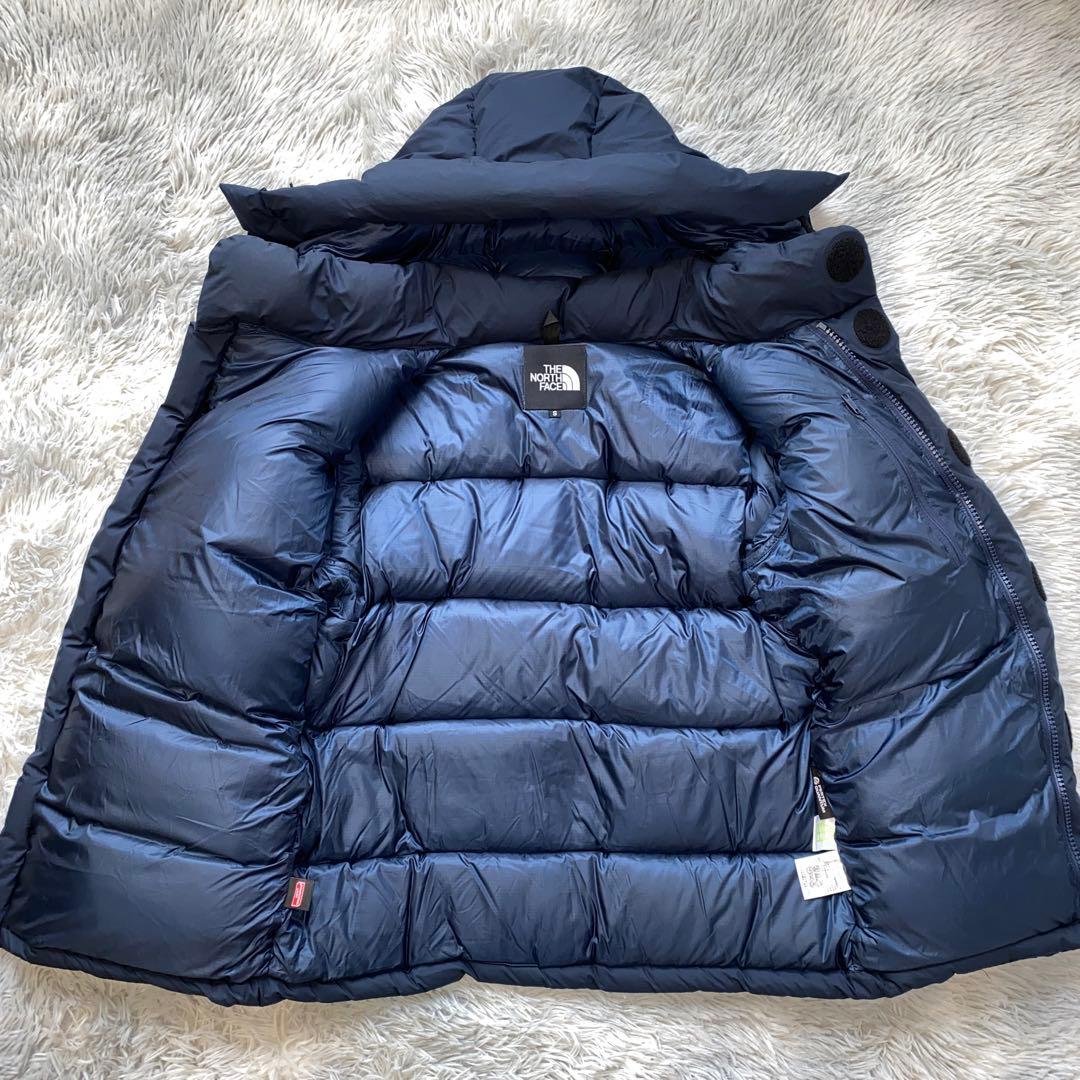 美品】NORTH FACE ダウンジャケット ネイビー 小栗旬 日本沈没 S