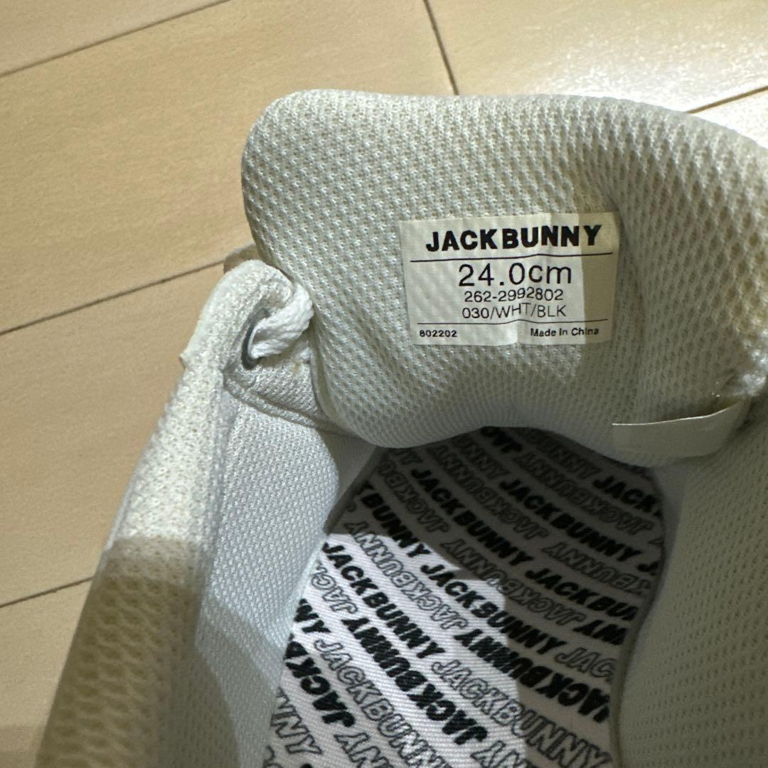 JACK BUNNY ゴルフシューズ　ジャックバニー　24センチ