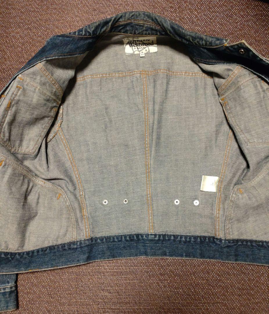 本日限定値下げ Vivienne Westwood MAN 変形デニムジャケット