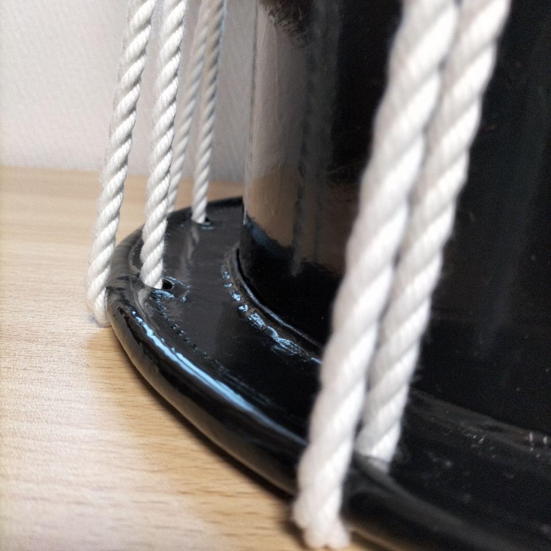 担ぎ太鼓　　和太鼓 　天然皮革　ストラップ付き　中古品⑬