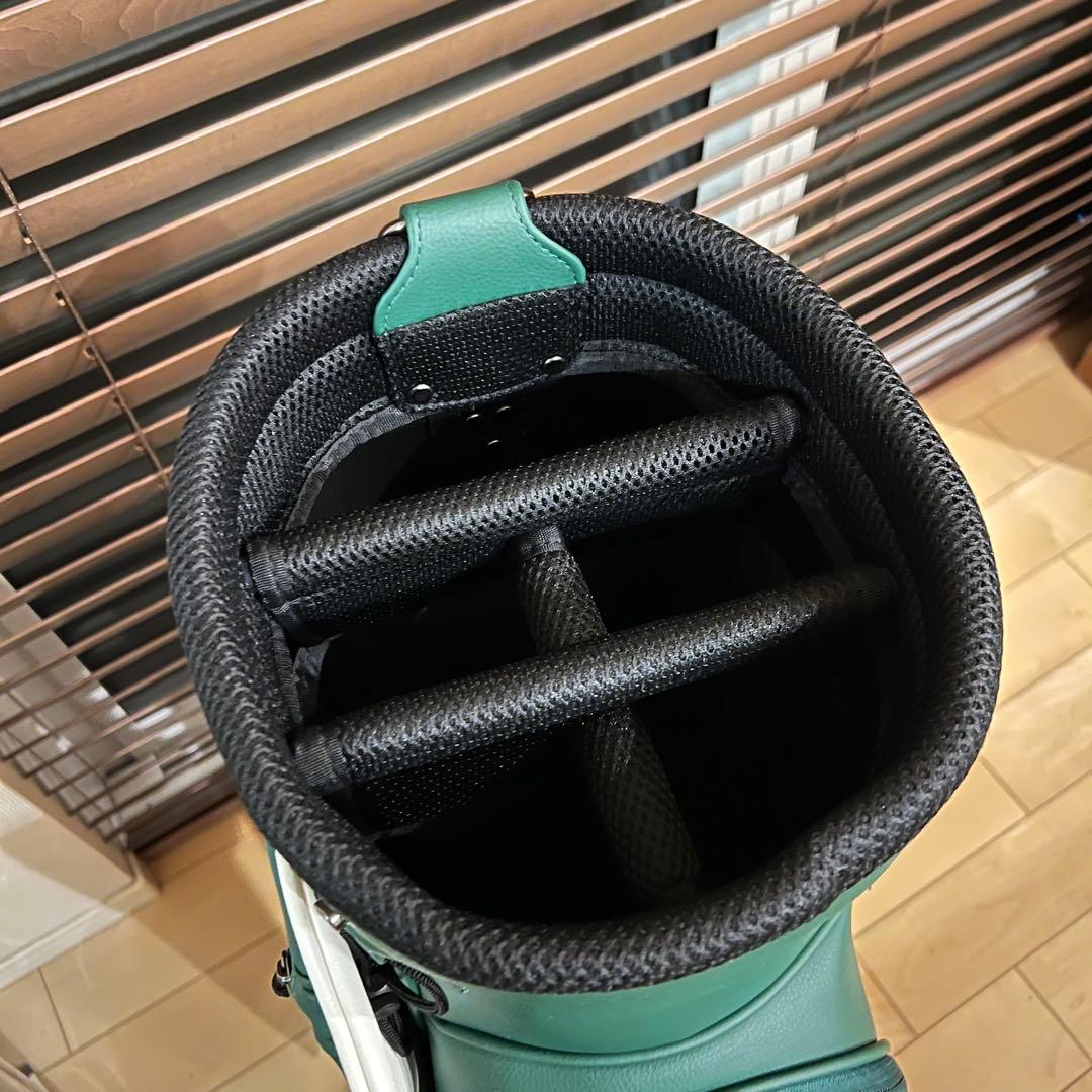 【即発送】25新作MALBON マルボンゴルフ キャディバッグ ゴルフバッグ緑