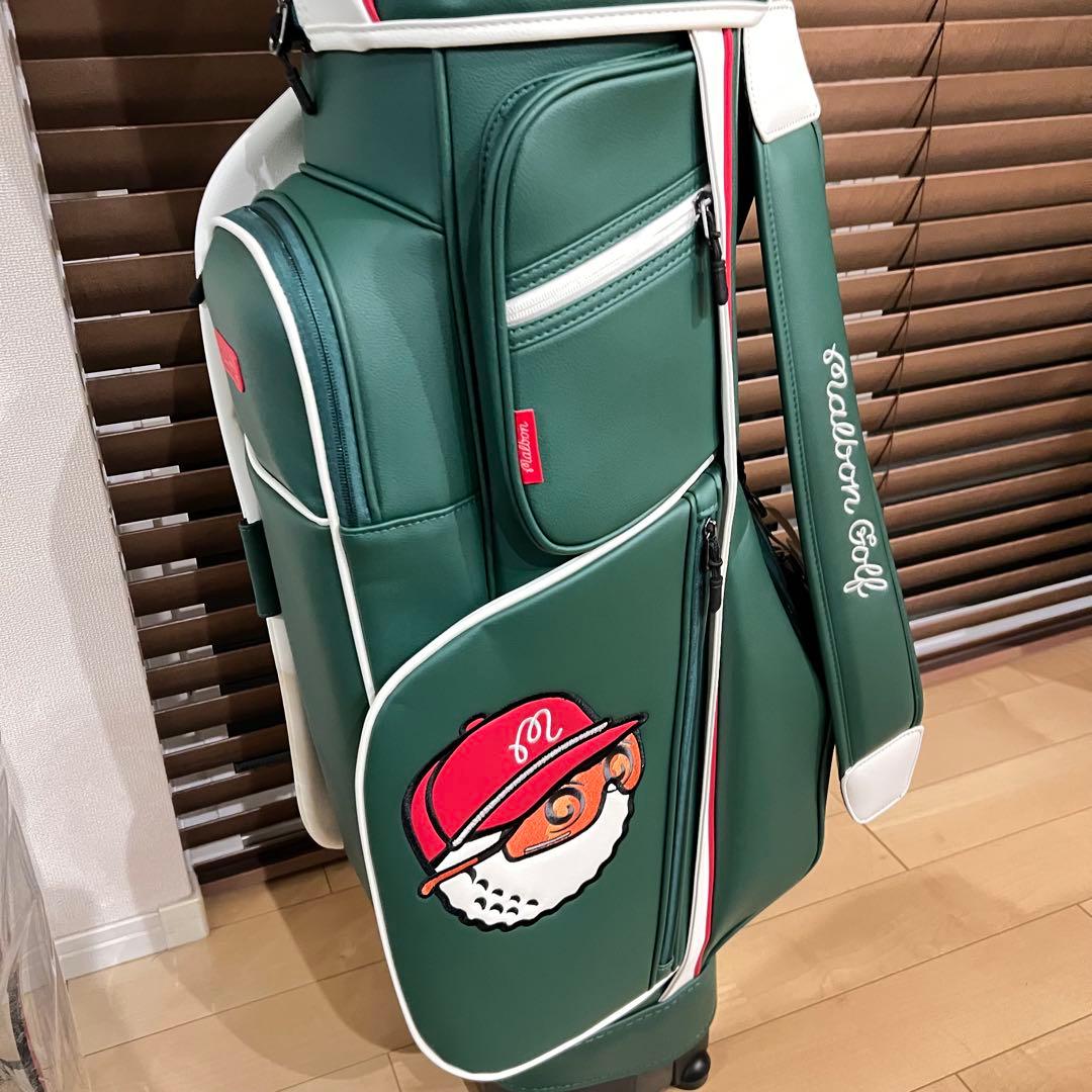 【即発送】25新作MALBON マルボンゴルフ キャディバッグ ゴルフバッグ緑