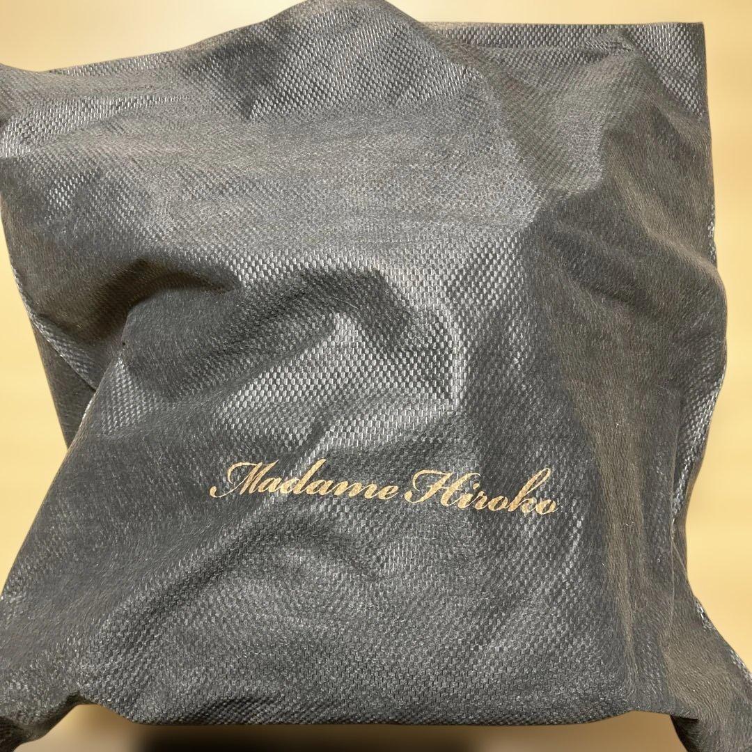 キルティング黒リュック