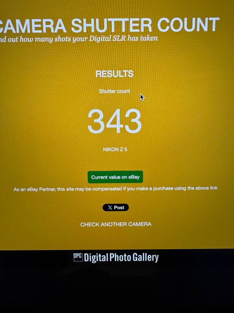 『美品』Nikon Z 5 ミラーレス一眼 本体 シャッター343枚
