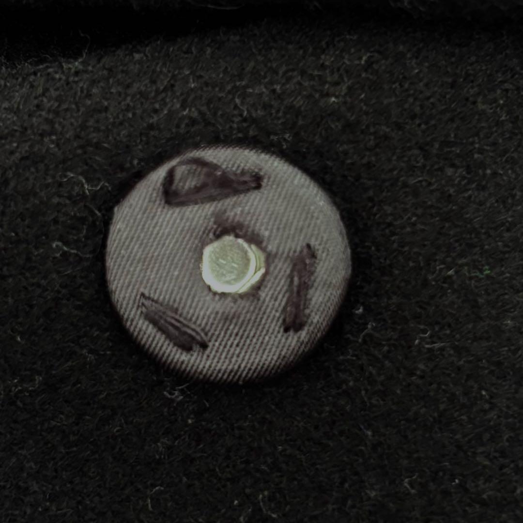 GVGV レースアップ　マキシ丈　ウエストベルト付き　ウール　ロングコート