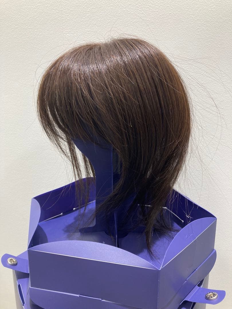 値下げフォンテーヌプレミアム部分ウィッグ⭐︎栗色 - メルカリ