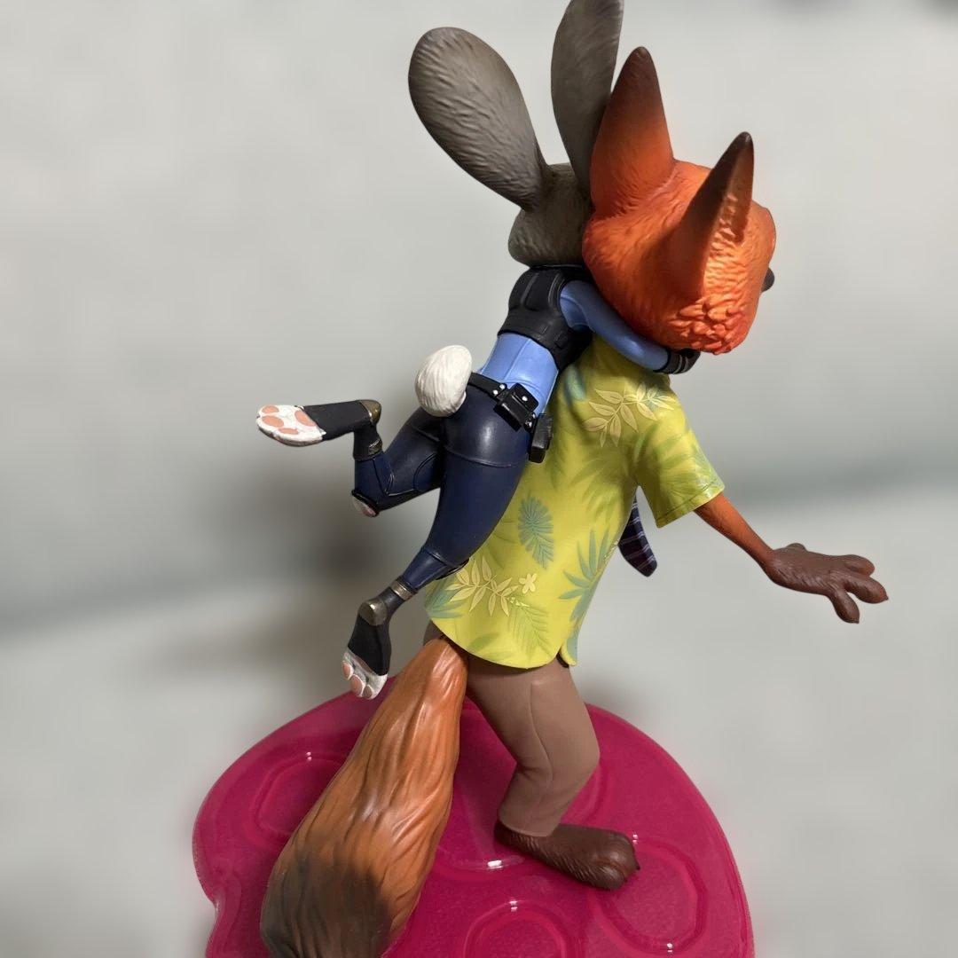 ニック・ワイルドとジュディ・ホップス フィギュア ズートピア一番くじ